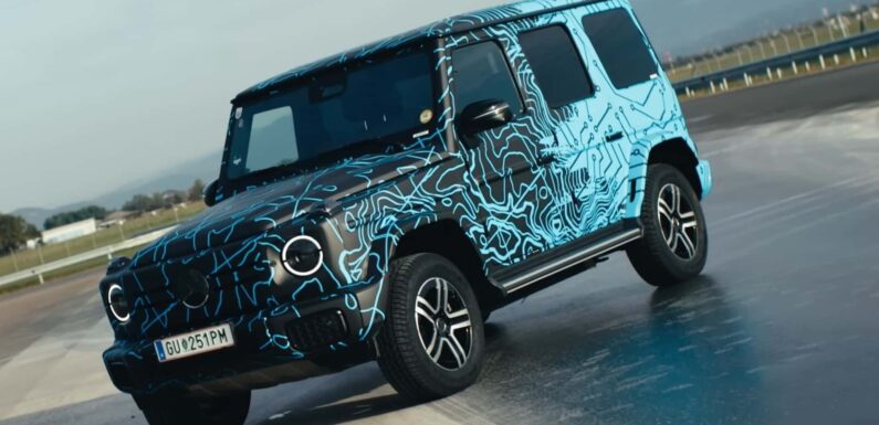 Mercedes Boss Does 360-Degree Turn On The Spot With Electric G-Class