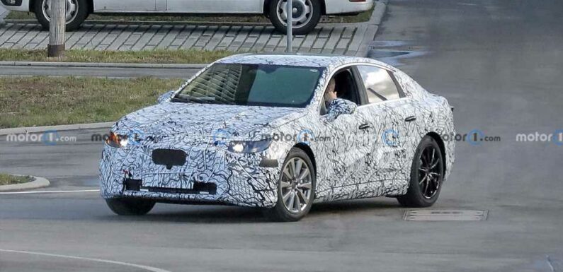 Mercedes C-Class EV Caught Out In The Open For The First Time