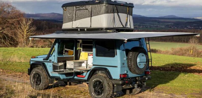 Turn Your G Wagen Into An Overlanding Hero With This Drop-In Camper System