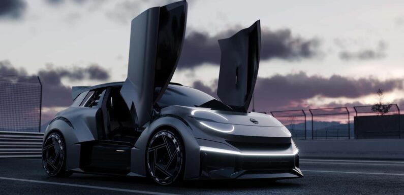 Nissan Concept 20-23 Envisions Electric Hot Hatch For The Track