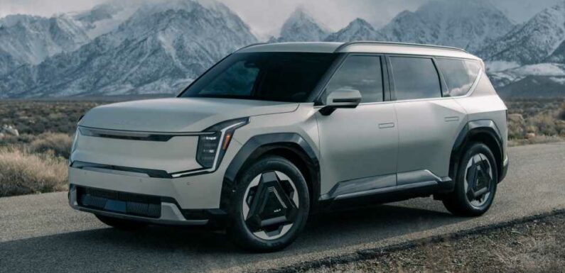 2024 Kia EV9 Achieves Up To 304 Miles Of EPA-Estimated Range