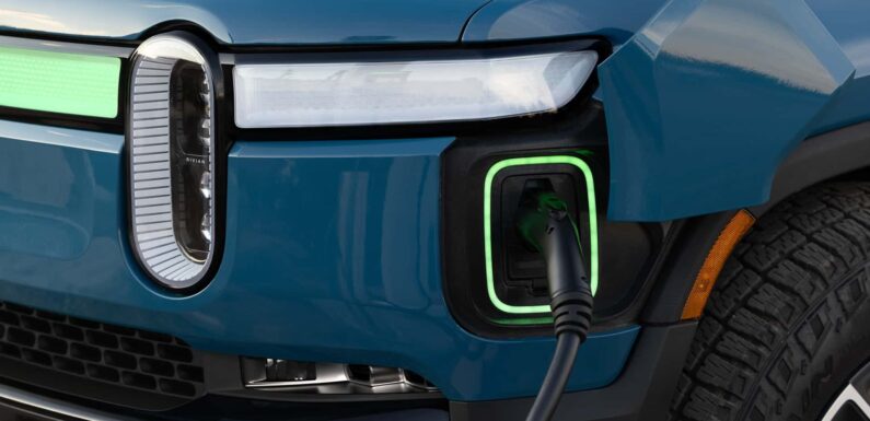 Rivian R1S Caught Testing New Tesla Supercharger Stall In Alaska